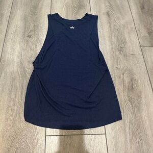 ALO Yoga Blue Sleeveless tank top